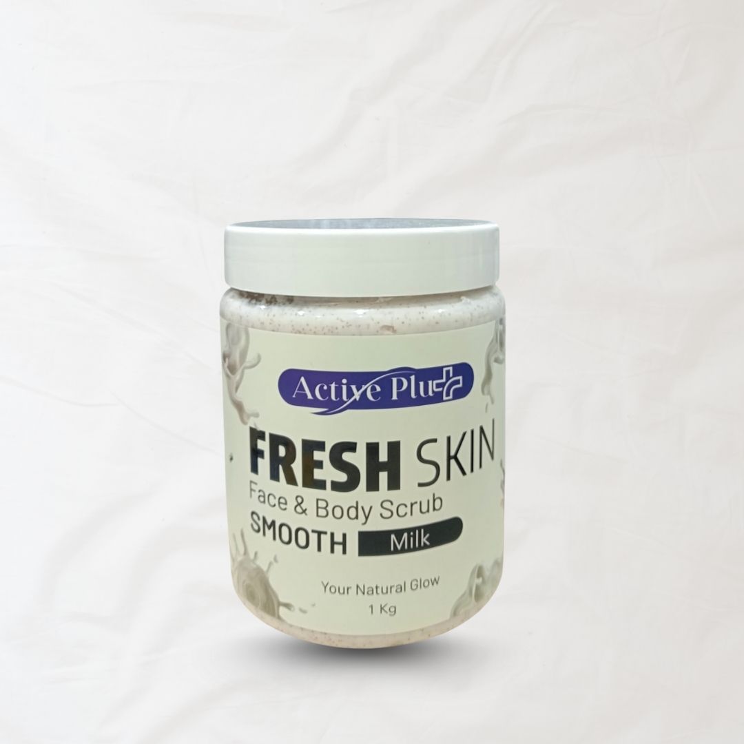 سكراب مقشر الوجه والجسم-حليب 1ك