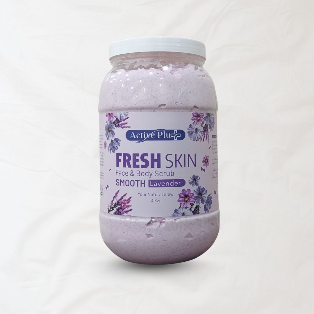 سكراب مقشر الوجه والجسم-لافندر5ك
