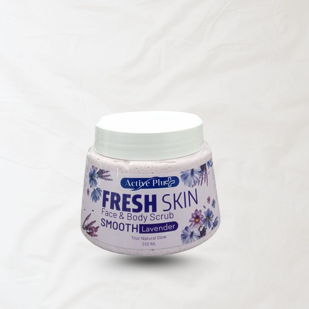 سكراب مقشر الوجه والجسم-لافندر 500ملي