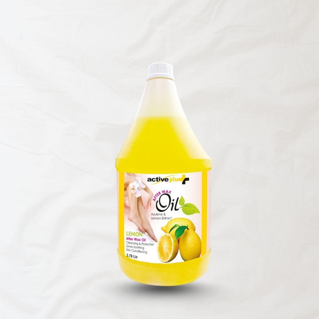 زيت مرطب بعد الشمع-ليمون 3.78لتر